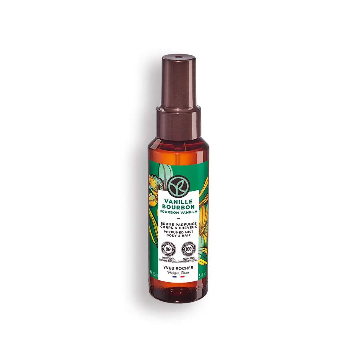 BAIN DE NATURE parfimēts sprejs ķermenim un matiem ar dabīgu burbonas vaniļas ekstraktu, 100ml