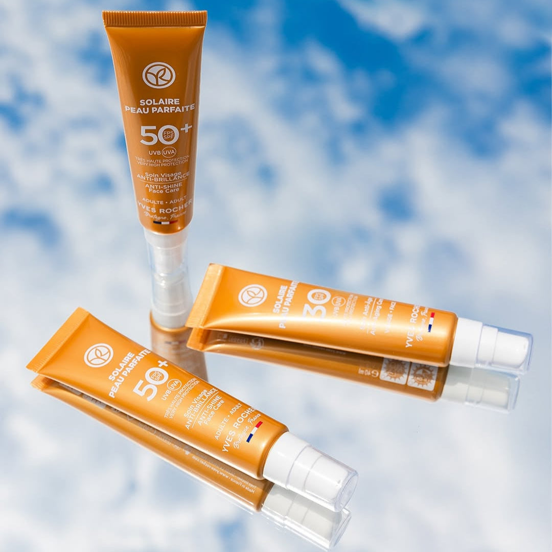 SOLAIRE Anti Age mitrinošs fluīds sejai ar SPF 30 visiem ādas tipiem, 40ml