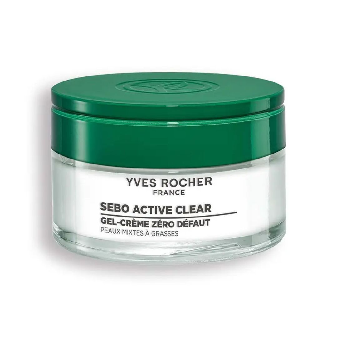 SEBO ACTIVE CLEAR matējošs, gēlveida krēms taukainai ādai, 50ml