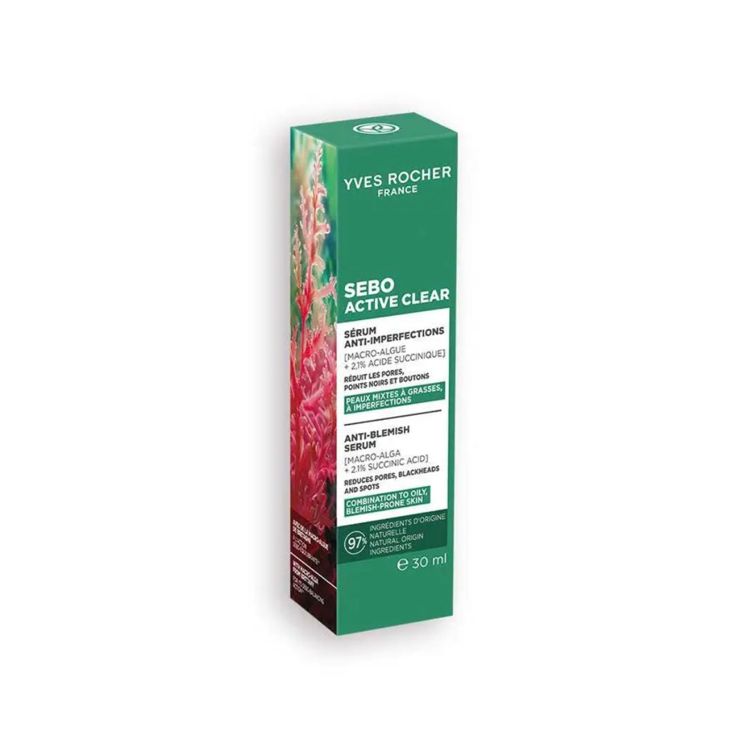 SEBO ACTIVE CLEAR serums pret ādas nepilnībām, 30ml