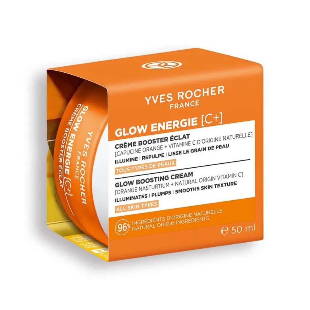 GLOW ENERGIE mirdzumu aktivizējošs krēms ar C vitamīnu, 50ml