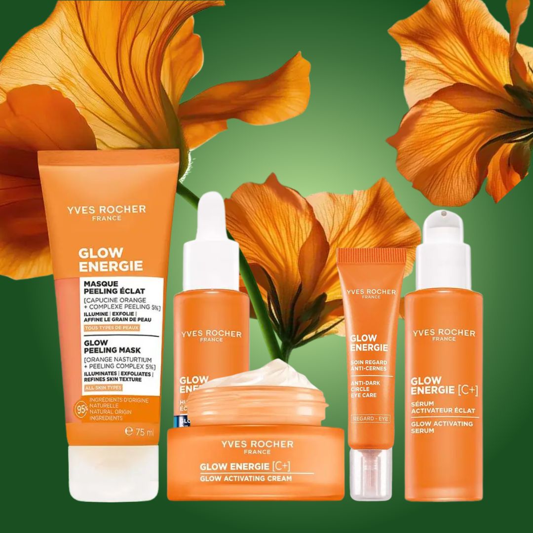 GLOW ENERGIE mirdzumu aktivizējošs serums ar C vitamīnu, 30 ml