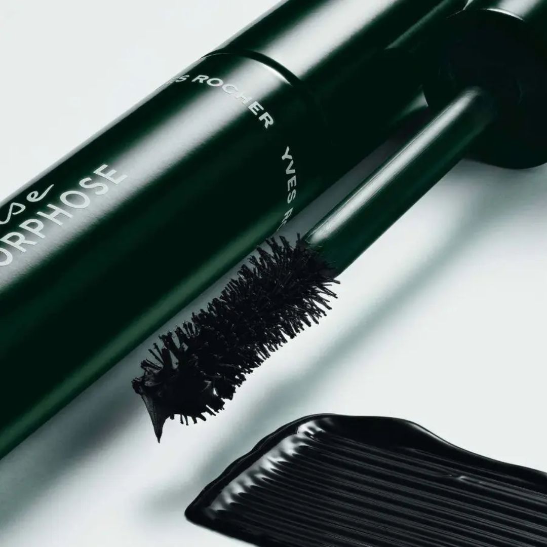 INTENSE METAMORPHOSE melna skropstu tuša ar organisku rudzupuķu ūdeni, 7.8ml