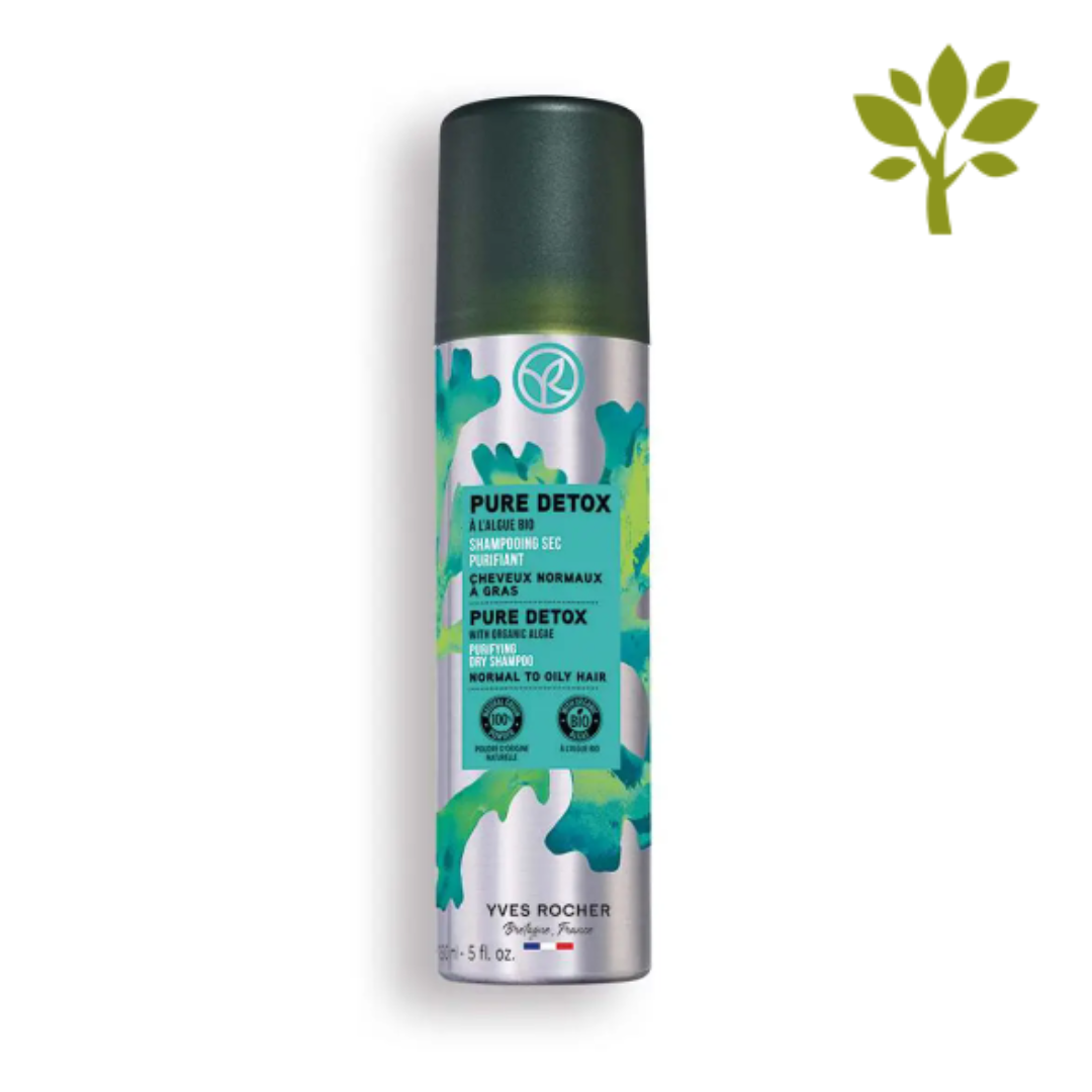 ATTĪROŠAIS SAUSAIS ŠAMPŪNS normāliem/taukainiem matiem ar Organisku Aļģu ekstraktu, 150ml