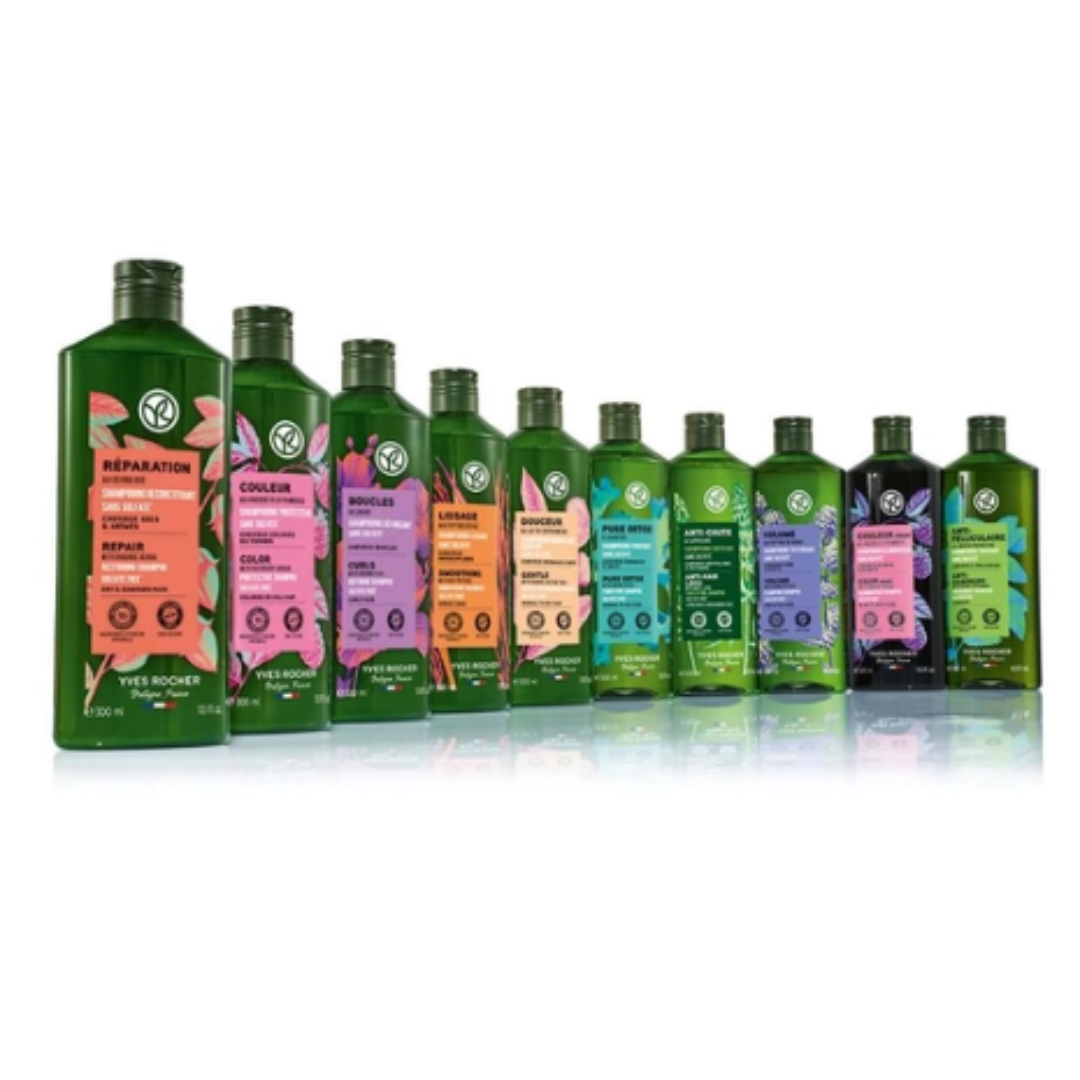 NOGLUDINOŠS MITRINOŠS ŠAMPŪNS nepakļāvīgiem matiem ar dabīgiem rīsu peptīdiem, 300ml