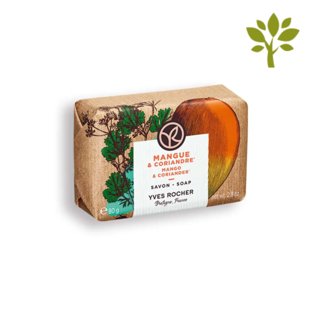BAIN DE NATURE ziepes ar dabīgu mango un koriandra ekstraktiem, 80g