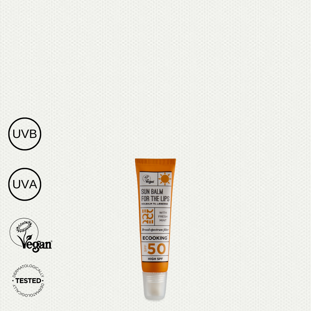 ECOOKING LŪPU BALZAMS AR SPF 50 un dabīgām eļļām, 15ml