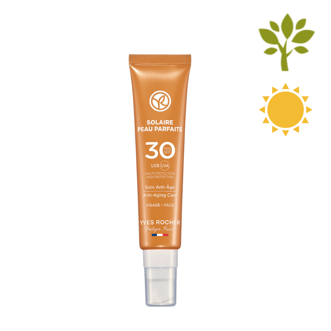 SOLAIRE mitrinošs fluīds sejai ar SPF 30 visiem ādas tipiem, 40ml