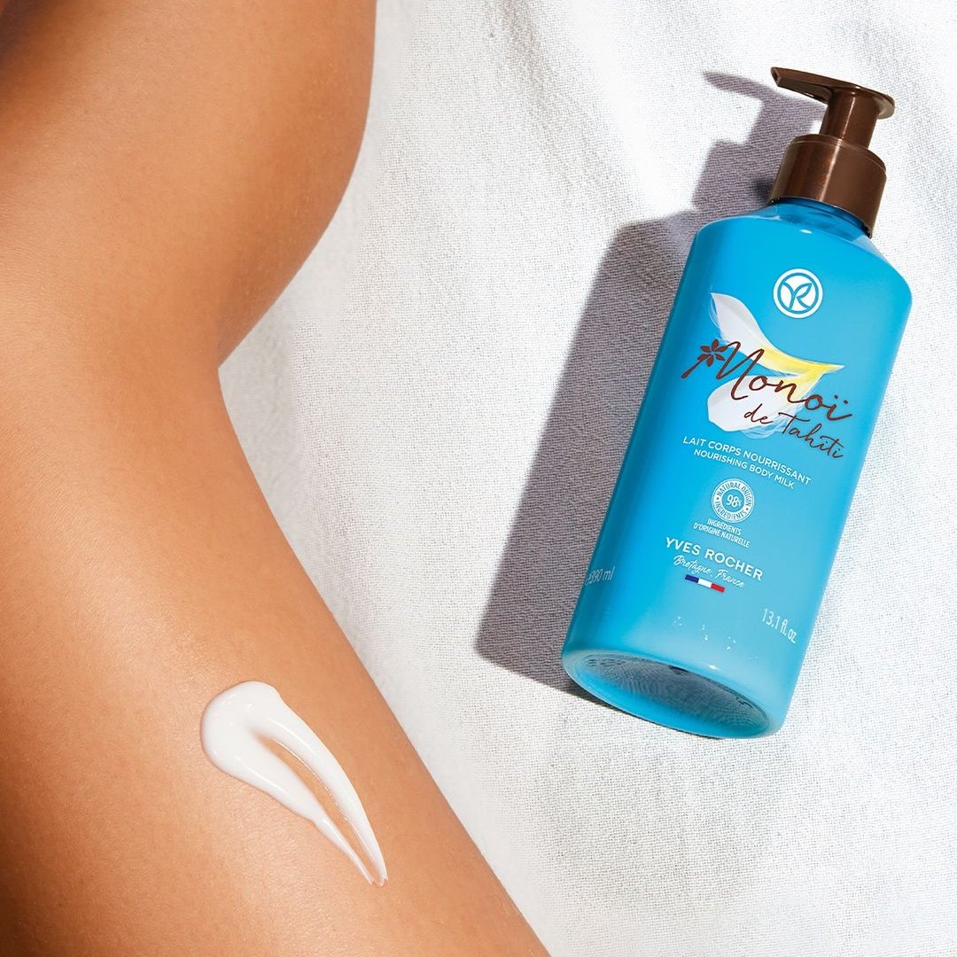 MONOI ķermeņa pieniņš ar Monoi de Tahiti tropisko aromātu , 390ml