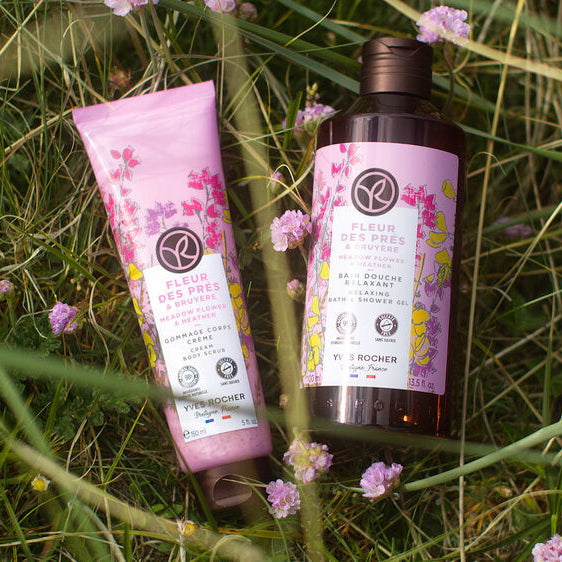 BAIN DE NATURE Ķermeņa skrubis ar dabīgu viršu un pļavas ziedu ekstraktiem, 150ml
