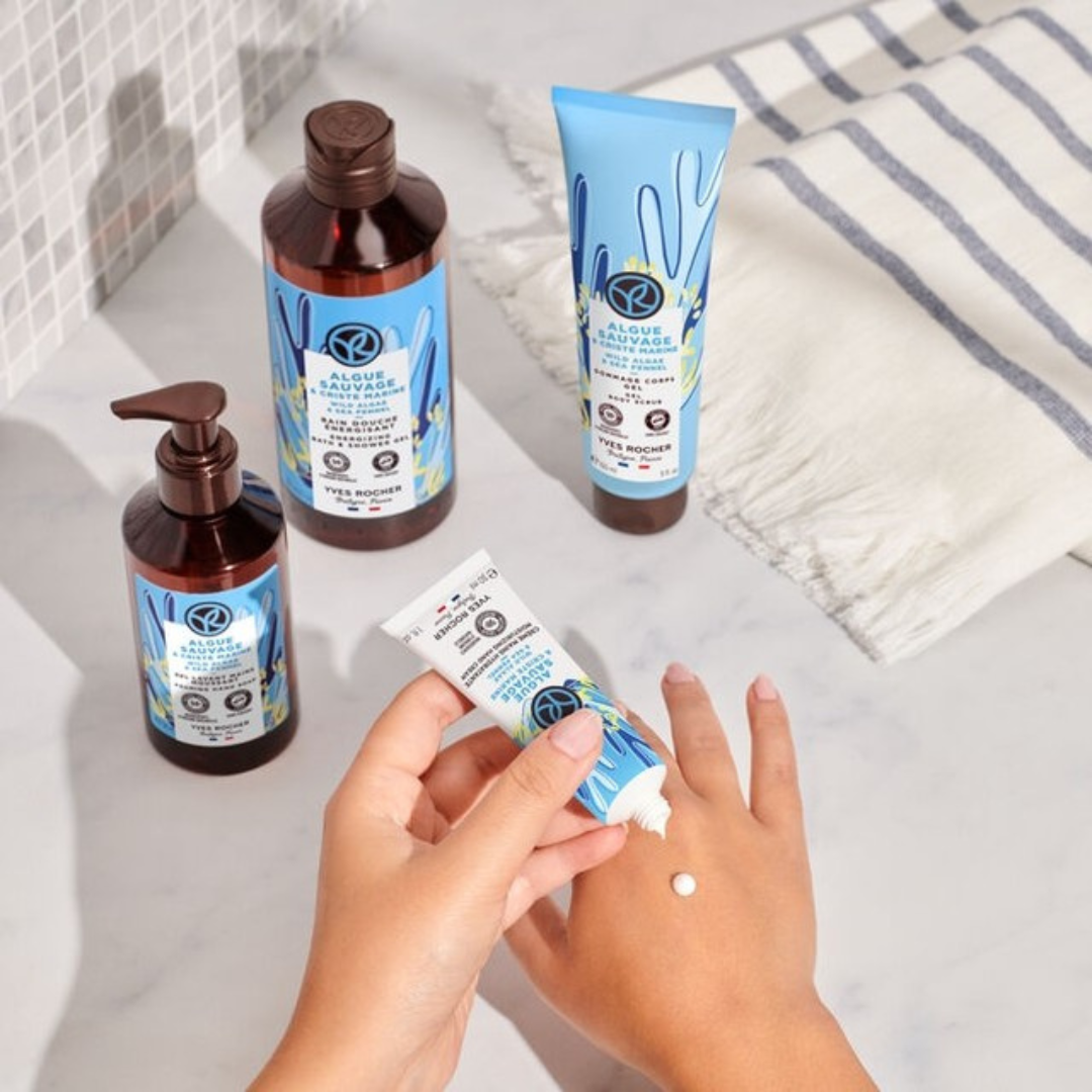 BAIN DE NATURE mitrinošs roku krēms ar jūras aļģu un jūras fenheļa ekstraktiem, 30ml