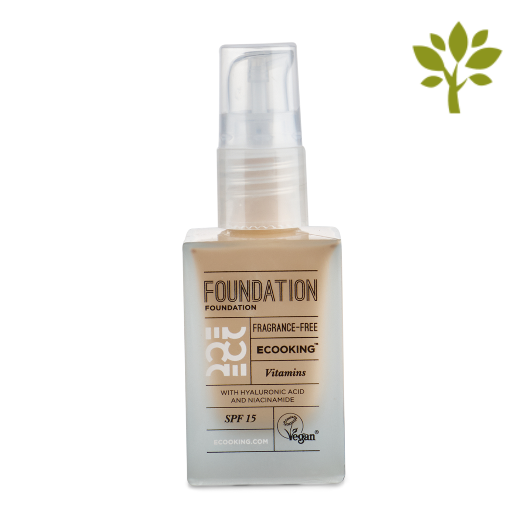 ECOOKING MINERĀLAIS TONĀLAIS KRĒMS SPF15 ar niacinamīdu un hialuronskābi, 30 ml