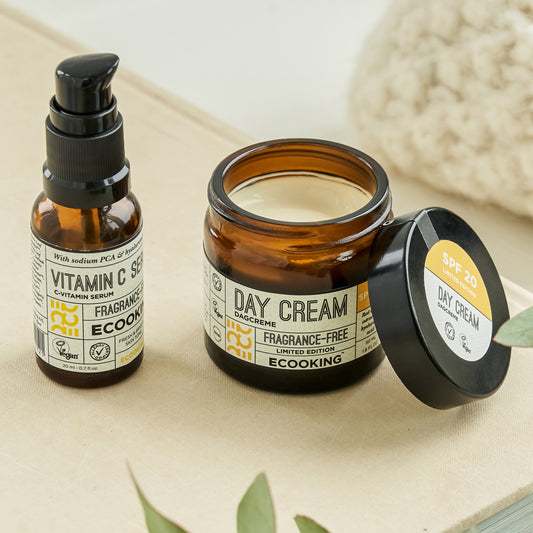 ECOOKING C VITAMĪNA SERUMS izgaismotam un izlīdzinātam ādas tonim, hipoalerģisks 20ml