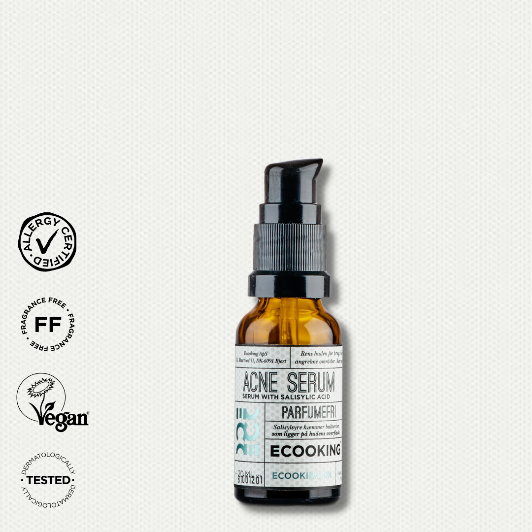 ECOOKING AKNE SERUMS ar salicilskābi, hipoalerģisks 20ml