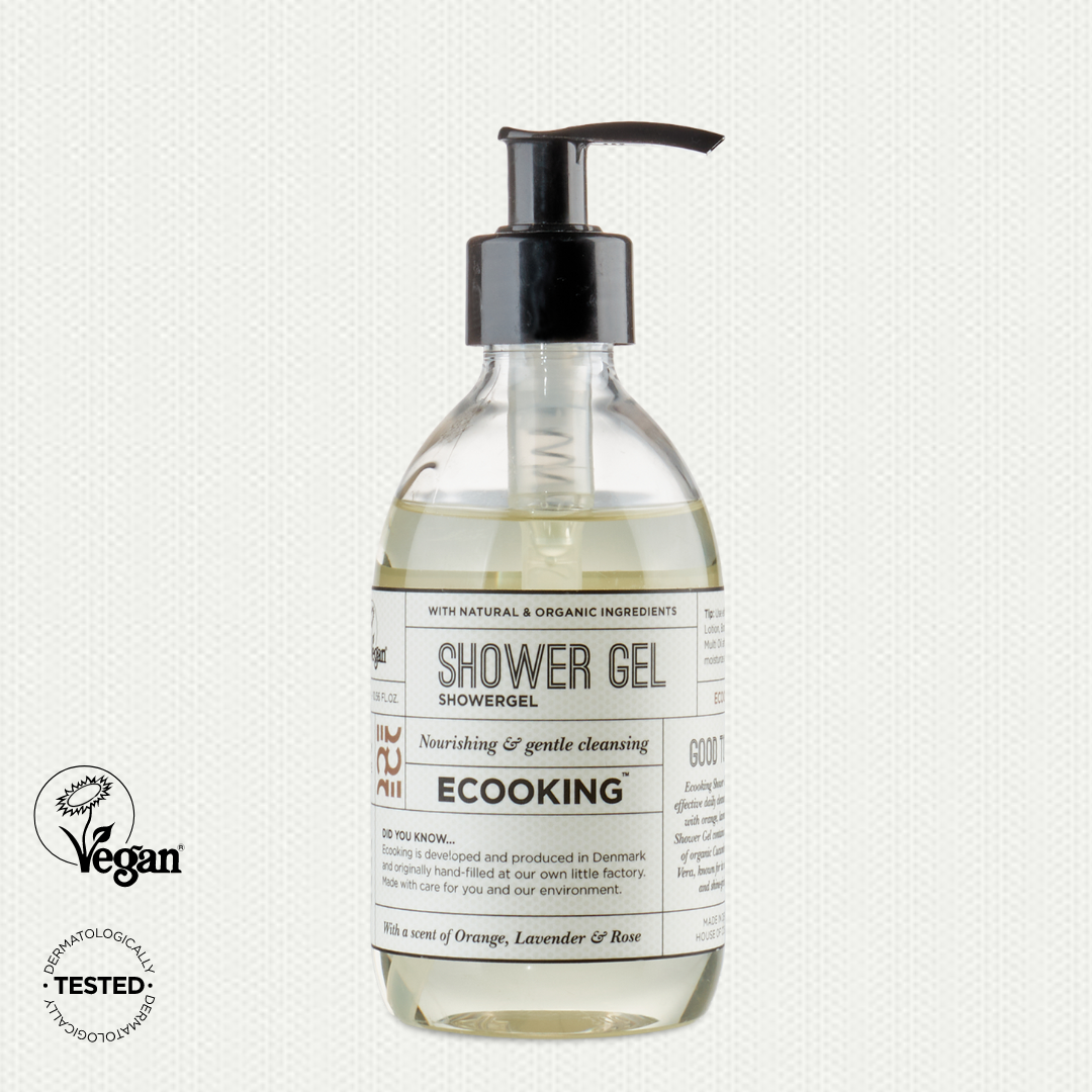 ECOOKING DUŠAS GĒLS ar niacinamīdu un dabīgām ēteriskajām eļļām, 300ml