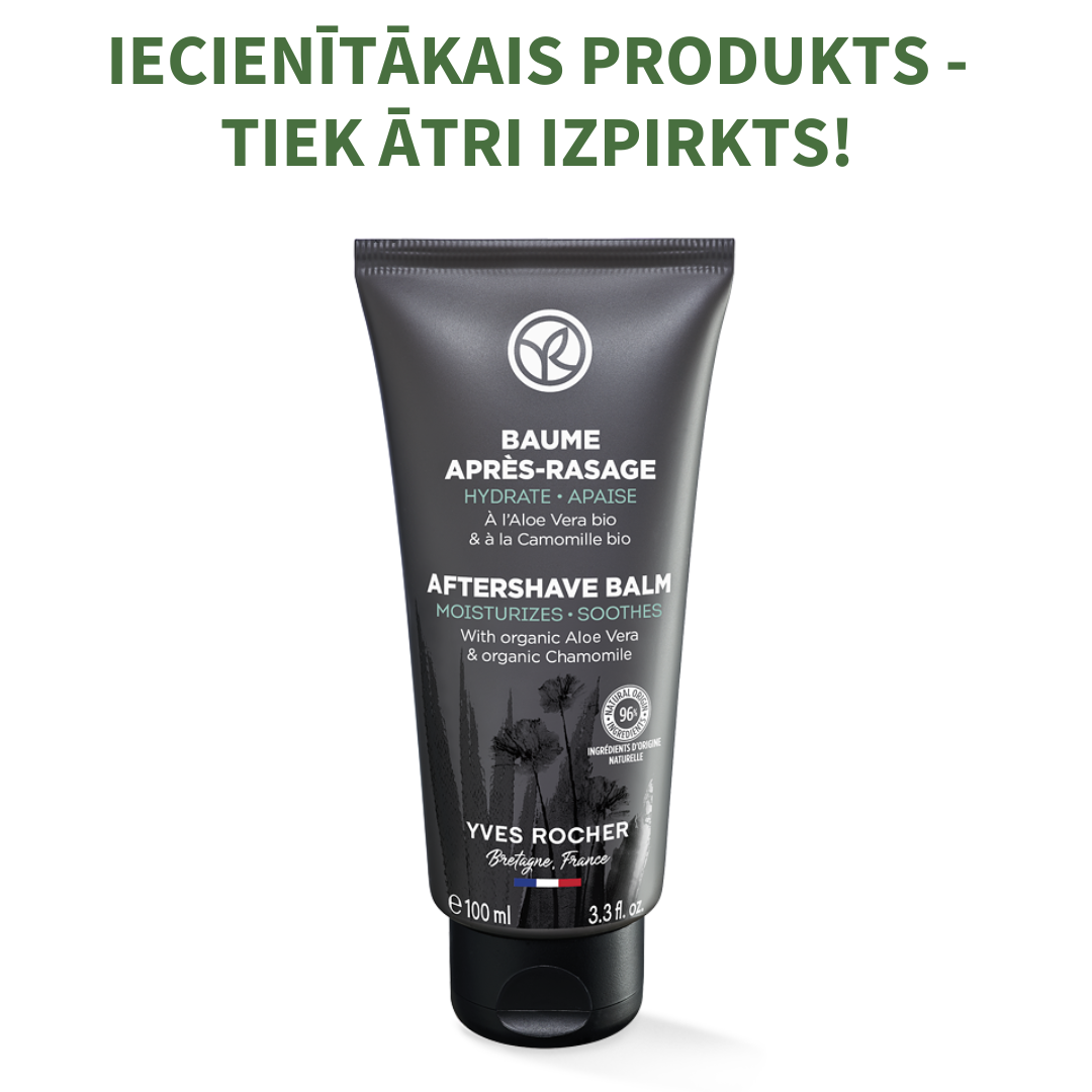 ZERO IRRITATION vīriešu pēc skūšanās balzams ar organisku alvejas gēlu, 100ml