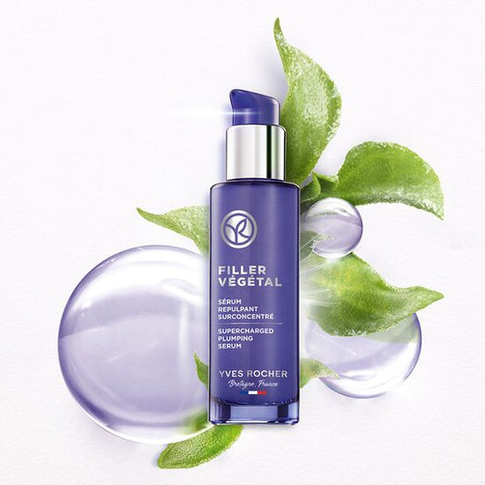 FILLER VEGETAL intensīvi mitrinošs serums ar hilauronskābi un dabīgu Ledus auga ekstraktu, 30ml