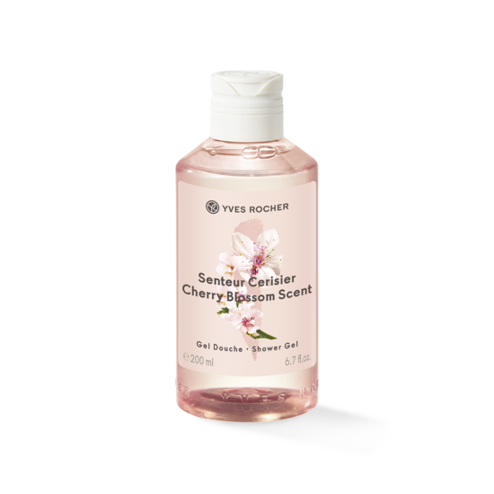 EAU FRAICHE CERISIER parfimēts dušas gēls ar ķiršu ziedu ekstraktu, 200ml