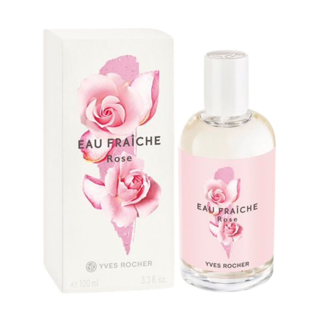 Tualetes ūdens EAU FRAICHE ROSE sārta dabīga roze, 100ml (EDT)