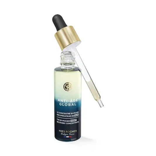 ANTI AGE GLOBAL divfāžu atjaunojošs nakts koncentrāts jauneklīgai ādai, 30ml