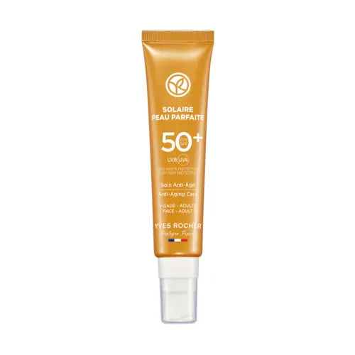 SOLAIRE Anti Age mitrinošs fluīds sejai ar SPF 50 visiem ādas tipiem, 40ml