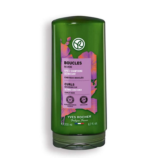 KONDICIONIERIS elastīgām lokām un cirtām ar dabīgu lina ekstraktu, 200ml
