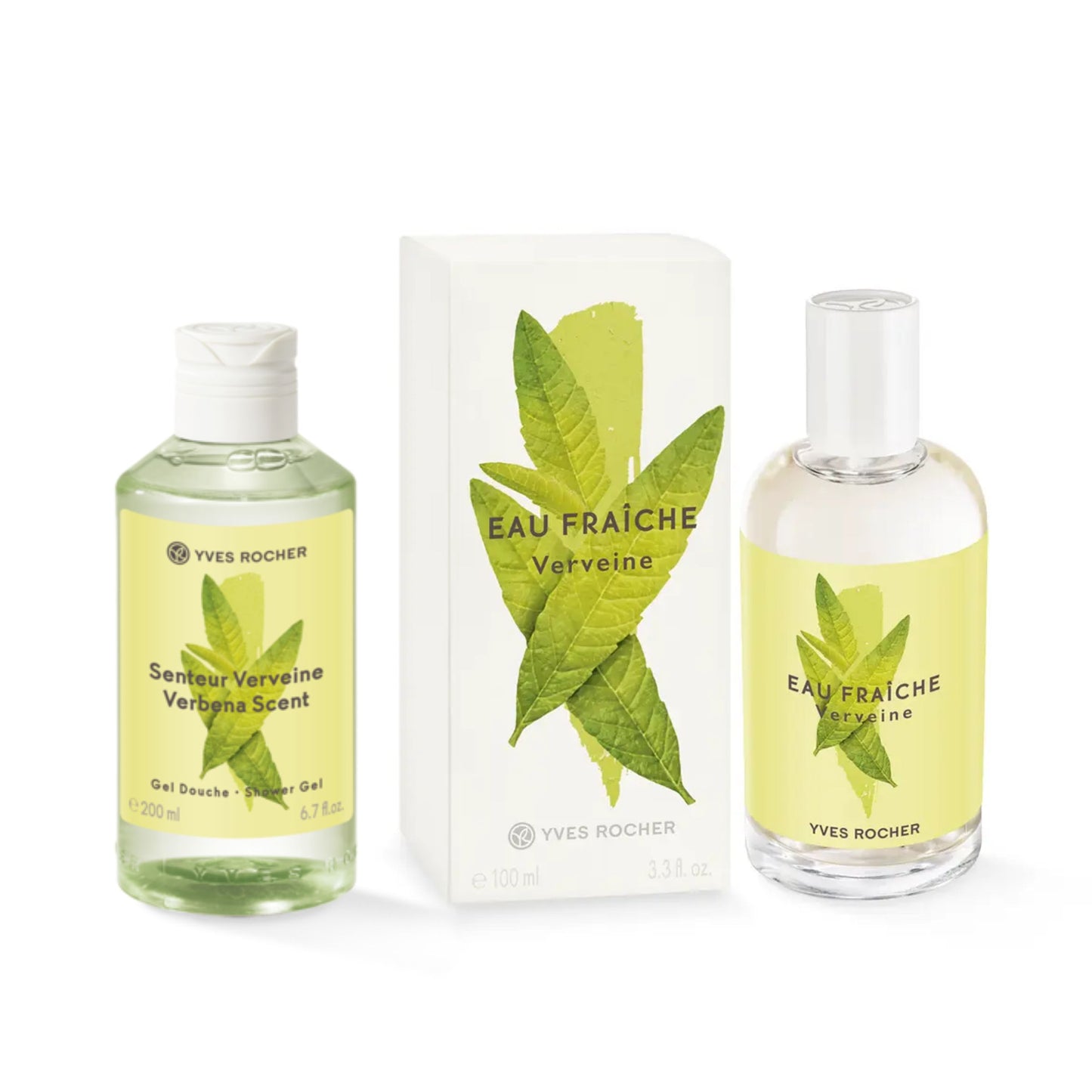 KOMPLEKTS ATSVAIDZINOŠĀ VERBĒNA ar tualetes ūdeni un parfimētu dušas gēlu