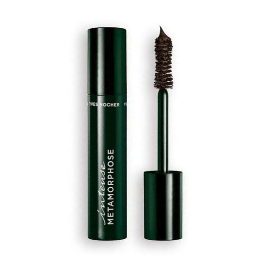 INTENSE METAMORPHOSE brūna skropstu tuša ar organisku rudzupuķu ūdeni, 7.8ml