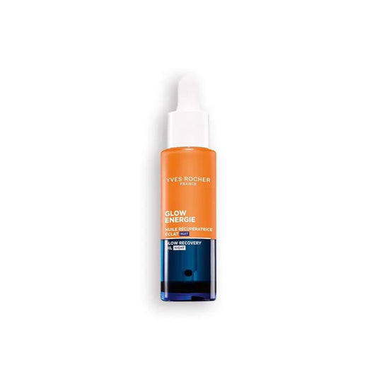 GLOW ENERGIE mirdzumu aktivizējoša nakts eļļa ar C vitamīnu, 30 ml
