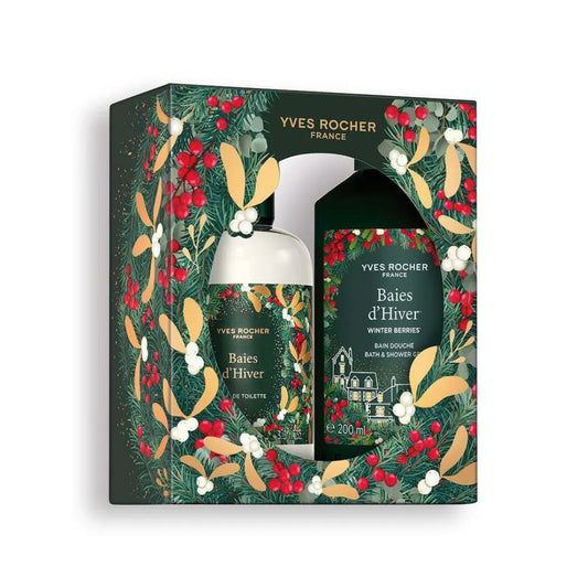 ZIEMAS OGAS dāvanu komplekts ar tualetes ūdeni un dušas gēlu