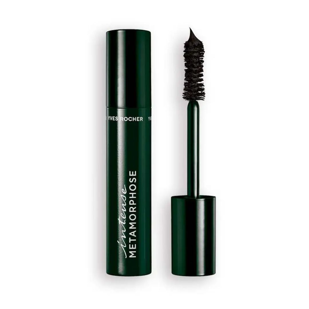 INTENSE METAMORPHOSE melna skropstu tuša ar organisku rudzupuķu ūdeni, 7.8ml