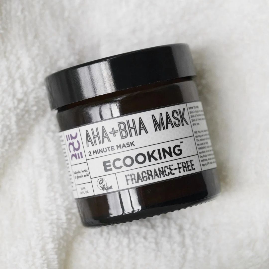 ECOOKING PĪLINGA MASKA AHA & BHA bez smaržvielām, 50ML