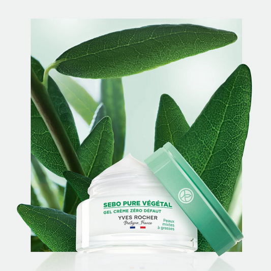 SEBO PURE VEGETAL universāls mitrinošs, matējošs un poras samazinošs, gēlveida krēms, 50ml