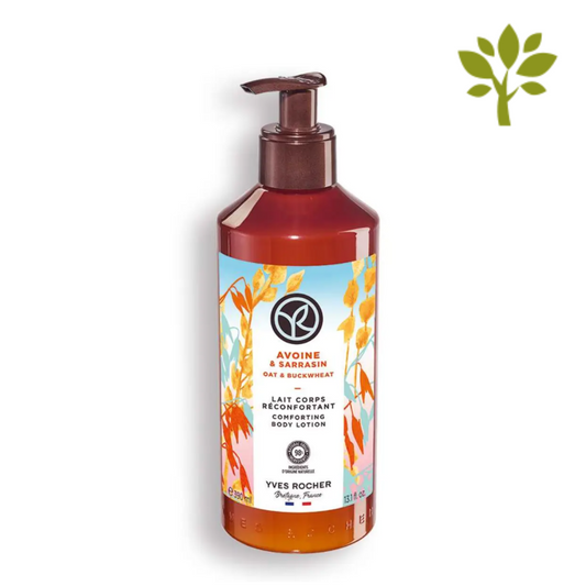 BAIN DE NATURE ķermeņa pieniņš  ar dabīgu auzu un griķu ekstraktiem, 390ml
