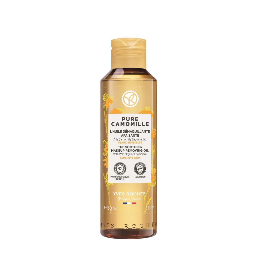 PURE CAMOMILLE nomierinošs eļļa kosmētikas noņemšanai, 150ml