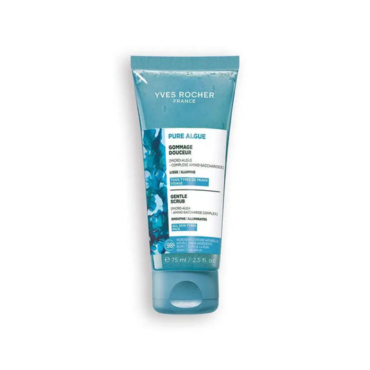 PURE ALGUE mitrinošs skrubis sejai, 75ml