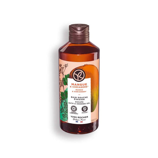 BAIN DE NATURE dušas gēls ar dabīgu mango un koriandra ekstraktiem, 400ml