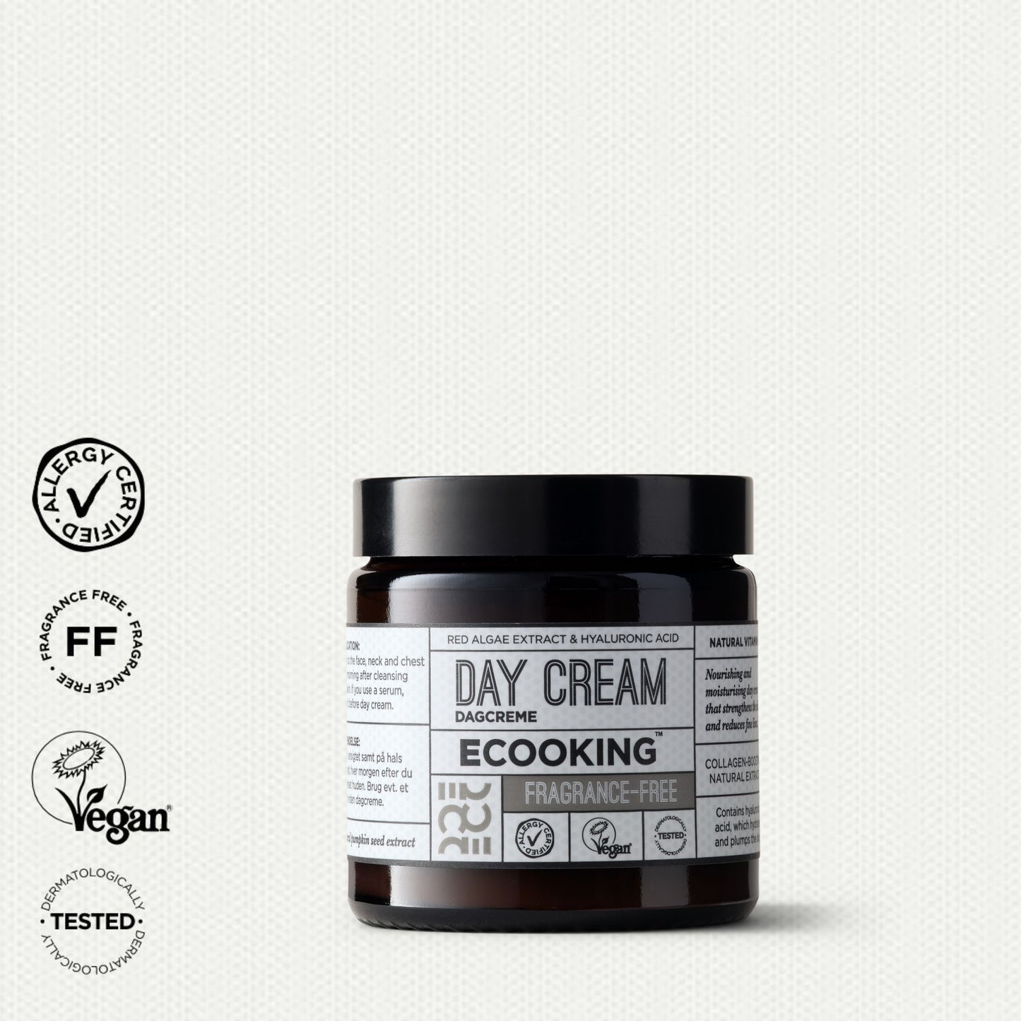 ECOOKING DIENAS KRĒMS, hipoalerģisks, bez smaržvielām, 50ml