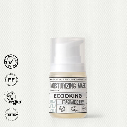 ECOOKING MITRINOŠA MASKA ar organisko gurķu ekstraktu, intensīvi mitrinātai ādai, 50ml