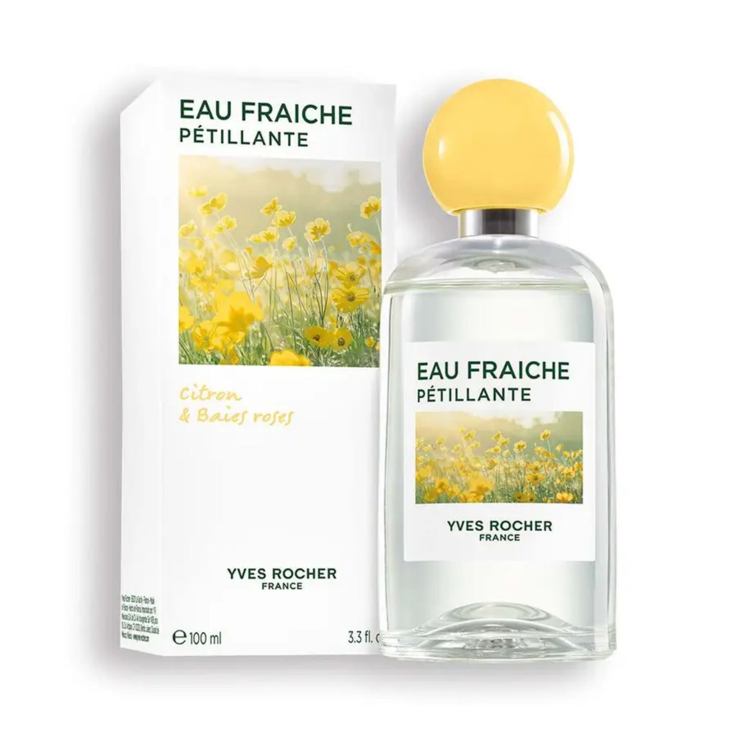 Tualetes ūdens EAU FRAÎCHE PÉTILLANTE citrons un rozā ogas, 100ml (EDT)