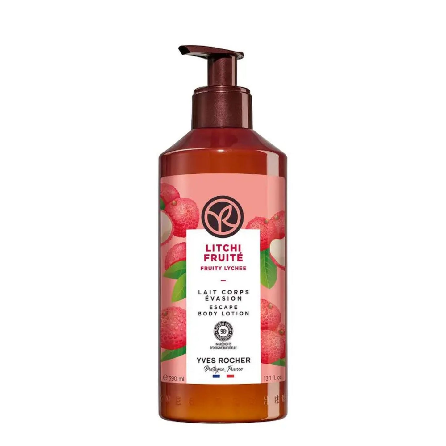 BAIN DE NATURE ķermeņa pieniņš ar līčija auga ekstraktiem, 390ml