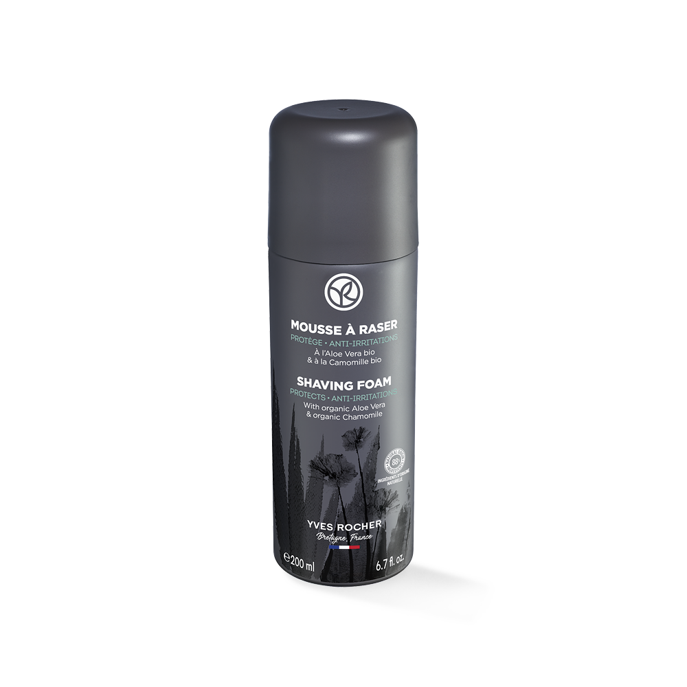 ZERO IRRITATION vīriešu skūšanās putas ar organisku alvejas gēlu, 200ml