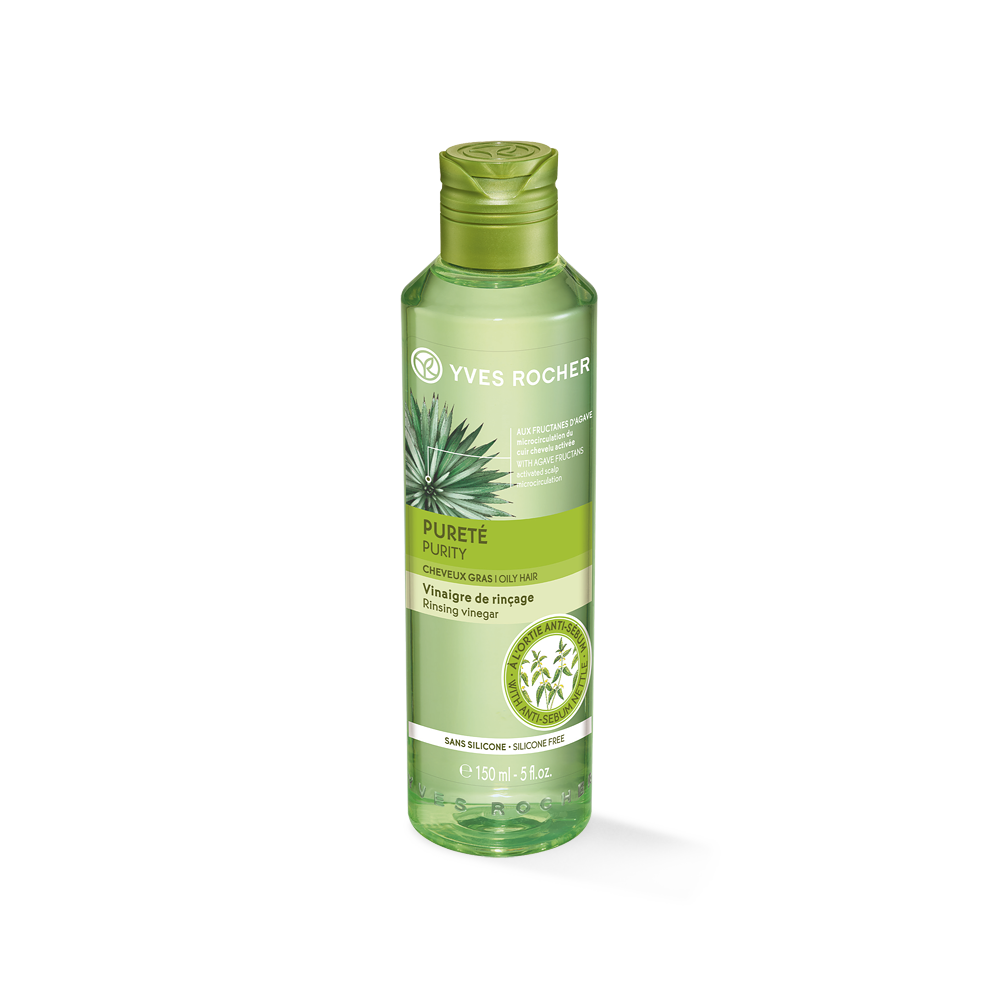 PURITY maigs matu etiķis taukainiem matiem ar dabīgu Nātres ekstraktu, 150ml