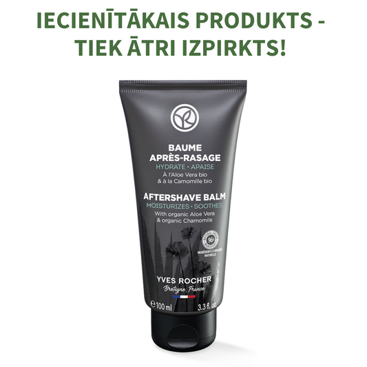 ZERO IRRITATION vīriešu pēc skūšanās balzams ar organisku alvejas gēlu, 100ml