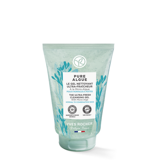 PURE ALGUE mitrinošs mazgāšanas gēls sejai, 125ml