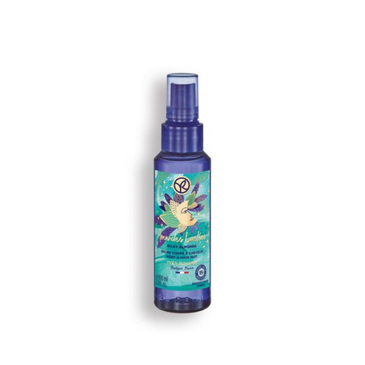 MANDEĻU PIENA parfimēts sprejs ķermenim un matiem, 100ml