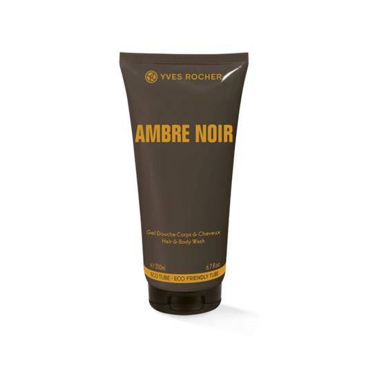 AMBRE NOIR vīriešu parfimēts gēls-šampūns, 200ml