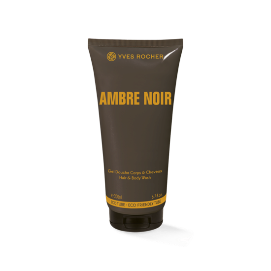 AMBRE NOIR vīriešu parfimēts gēls-šampūns, 200ml