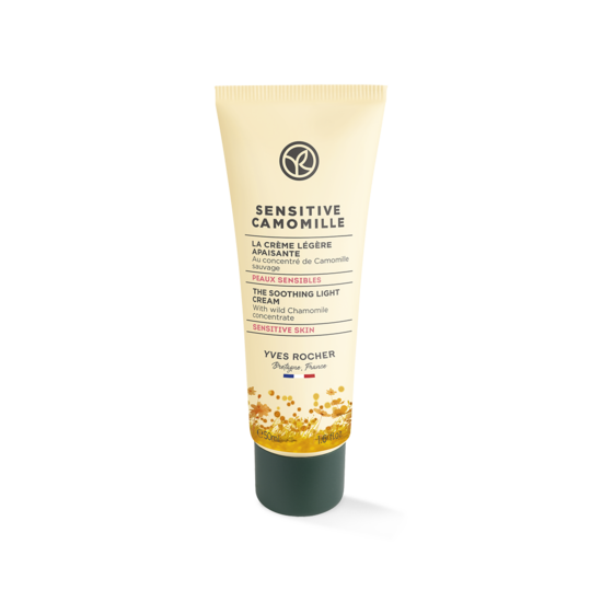 SENSITIVE CAMOMILLE nomierinošs viegls krēms, 50ml